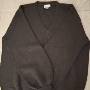 Men's 100% Alpaca V-Neck Sweater